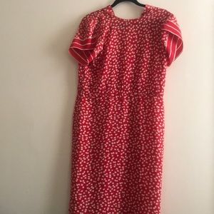 One of a kind silk vintage dress